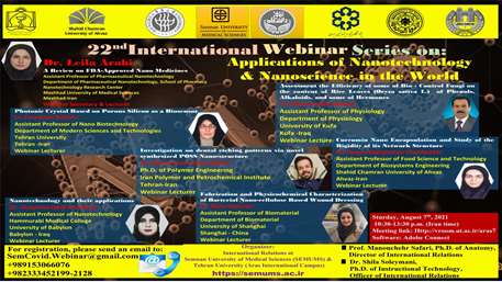  The 22nd International Affair Webinar with the cooperation of Tehran University (Aras International Campus)