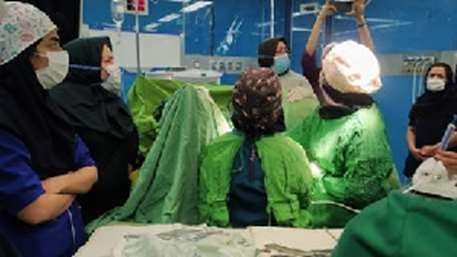  Saving the life of a high-risk pregnant mother with a Placenta Percreta in Amir al-Momenin Hospital
