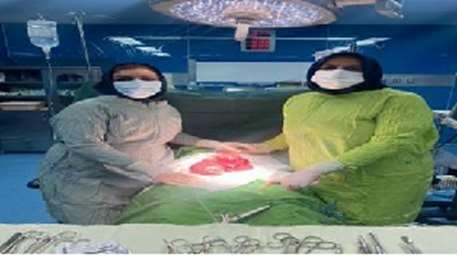  Myomectomy by Dr. Elham Safarieh in Amir Al-Momenin Hospital
